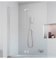 Шторка на ванну Radaway Essenza New PND I 120 L складная, стекло прозрачное