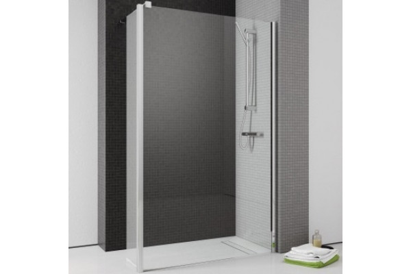 Душевая перегородка Radaway EOS II Walk-in 100x200 R двери распашные, стекло прозрачное