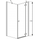 Душевой уголок Radaway Almatea KDJ 90x75 R прямоугольный, двери распашные