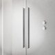 Шторка на ванну Radaway Furo PND II 130 L раздвижная, стекло прозрачное