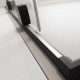Шторка на ванну Radaway Furo Black PND II 130 R раздвижная, стекло прозрачное