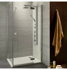 Душевой уголок Radaway Almatea KDJ 100x75 R прямоугольный, двери распашные