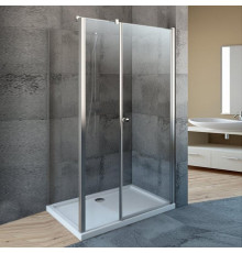 Душевой уголок Radaway Eos KDS 100x90 R прямоугольный, двери распашные, стекло прозрачное