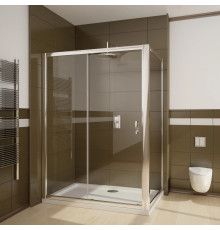 Душевой уголок Radaway Premium Plus DWJ+S 150x75 прозрачное стекло прямоугольный, двери раздвижные