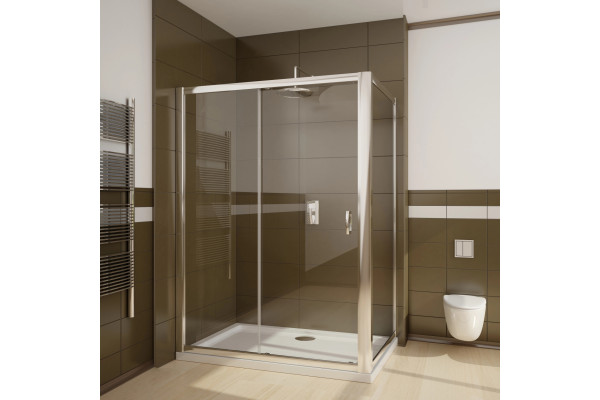 Душевой уголок Radaway Premium Plus DWJ+S 150x75 прозрачное стекло прямоугольный, двери раздвижные