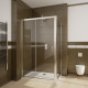 Душевой уголок Radaway Premium Plus DWJ+S 100x75 прозрачное стекло прямоугольный, двери раздвижные