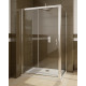 Душевой уголок Radaway Premium Plus DWJ+S 100x75 прозрачное стекло прямоугольный, двери раздвижные