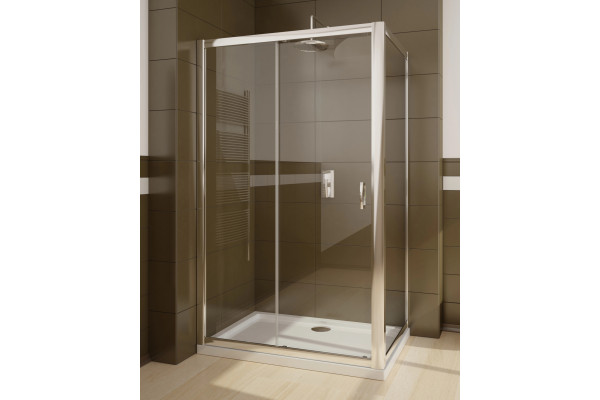 Душевой уголок Radaway Premium Plus DWJ+S 100x90 прозрачное стекло прямоугольный, двери раздвижные