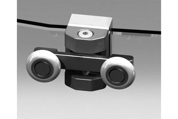Шторка на ванну Radaway Vesta DWD+S 180 раздвижная, стекло прозрачное, профиль хром