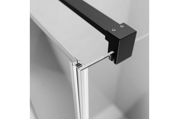 Душевой уголок Radaway Nes Black KDJ I 90x90 L прямоугольный, двери распашные