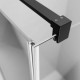 Душевой уголок Radaway Nes Black KDJ I 90x90 L прямоугольный, двери распашные