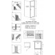 Душевой уголок Radaway Nes KDJ I 90x90 R прямоугольный, двери распашные