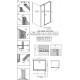Душевой уголок Radaway Nes KDS I 120x70 R прямоугольный, двери распашные