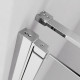 Душевой уголок Radaway Nes KDJ B 80x90 L прямоугольный, стекло прозрачное