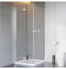 Душевой уголок Radaway Nes KDJ B 80x80 L квадратный, стекло прозрачное