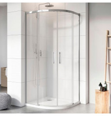 Душевой уголок Radaway Idea PDD 100х100 четверть круга, двери раздвижные, стекло прозрачное