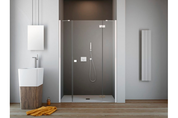 Душевая дверь в нишу Radaway Essenza New DWJS 120 R распашная, стекло прозрачное