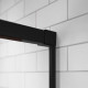 Душевая дверь в нишу Radaway Idea Black DWD 150 раздвижная, стекло прозрачное