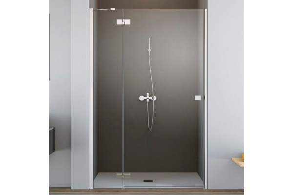 Душевая дверь в нишу Radaway Essenza New DWJ 110 L распашная, стекло прозрачное