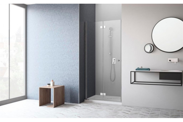 Душевая дверь в нишу Radaway Essenza New DWB 100 L стекло прозрачное, профиль хром