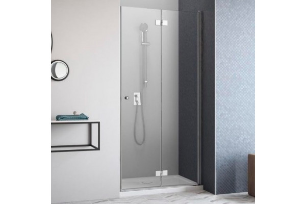 Душевая дверь в нишу Radaway Essenza New DWB 80 R стекло прозрачное, профиль хром
