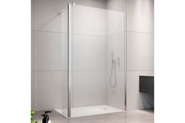 Душевая перегородка Radaway Eos Walk-in 80 R двери распашные, стекло прозрачное