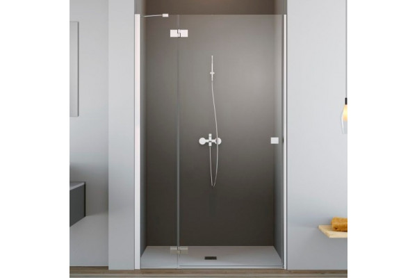 Душевая дверь в нишу Radaway Essenza New DWJ 80 L распашная, стекло прозрачное