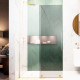 Душевая перегородка Radaway Furo Gold Walk-in 10106788-09-01L двери раздвижные, стекло прозрачное