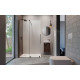 Душевая перегородка Radaway Furo Black Walk-in 10106788-54-01L двери раздвижные, стекло прозрачное