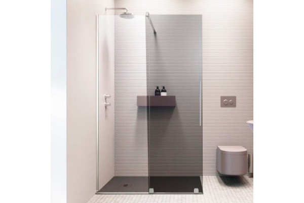Душевая перегородка Radaway Furo Walk-in 10106838-01-01L двери раздвижные, стекло прозрачное