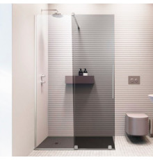 Душевая перегородка Radaway Furo Walk-in 10106738-01-01L двери раздвижные, стекло прозрачное