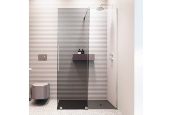 Душевая перегородка Radaway Furo Walk-in 10106738-01-01R двери раздвижные, стекло прозрачное