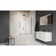Шторка на ванну Radaway Furo Black PND II 10109938-54-01R раздвижная, стекло прозрачное