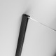Шторка на ванну Radaway Furo Black PND II 10109638-54-01R раздвижная, стекло прозрачное