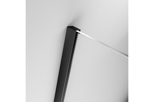 Шторка на ванну Radaway Furo Black PND II 10109588-54-01L раздвижная, стекло прозрачное