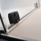 Шторка на ванну Radaway Furo Black PND II 10109588-54-01L раздвижная, стекло прозрачное