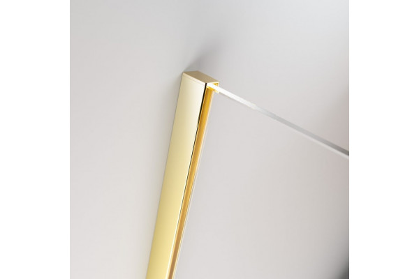 Шторка на ванну Radaway Furo Gold PND II 10109838-09-01L раздвижная, стекло прозрачное