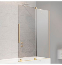 Шторка на ванну Radaway Furo Gold PND II 10109788-09-01R раздвижная, стекло прозрачное