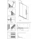 Шторка на ванну Radaway Furo PND II 10109888-01-01L раздвижная, стекло прозрачное