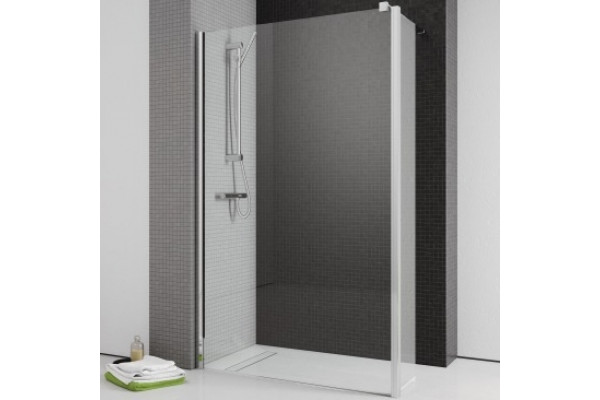 Душевая перегородка Radaway EOS II Walk-in 90x200 L двери распашные, стекло прозрачное