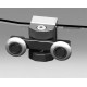 Шторка на ванну Radaway Vesta DWJ+S 140 раздвижная, стекло прозрачное, профиль хром