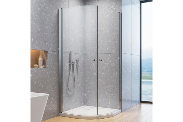 Душевой уголок Radaway EOS PDD I 90x90 четверть круга, двери распашные, стекло прозрачное
