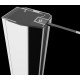 Душевая дверь в нишу Radaway Almatea DWJ 130 R, прозрачное стекло, распашная, профиль хром
