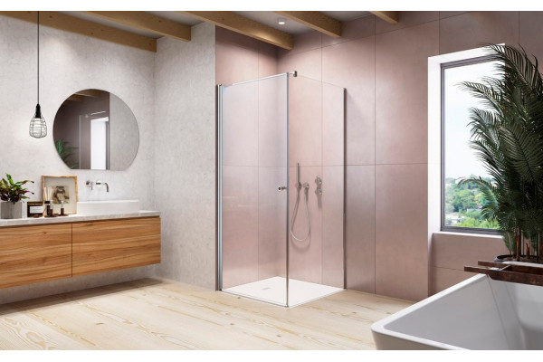 Душевой уголок Radaway EOS KDJ I 80x100 L прямоугольный, двери распашные