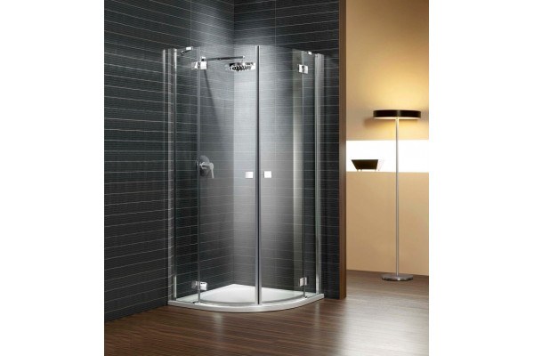 Душевой уголок Radaway Almatea PDD 100x100 четверть круга, двери распашные