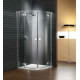 Душевой уголок Radaway Almatea PDD 100x100 четверть круга, двери распашные