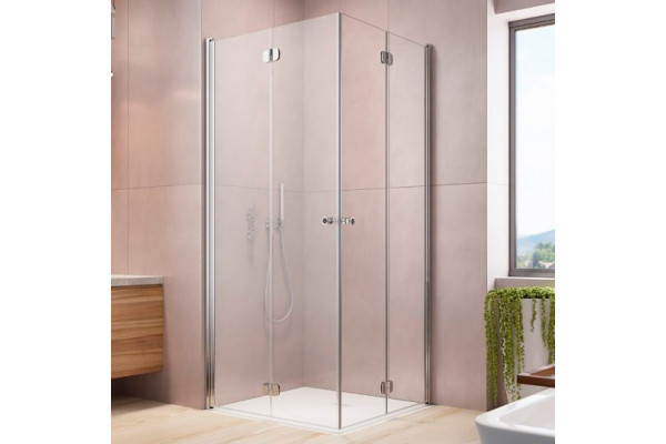 Душевой уголок Radaway EOS KDD B 90x90 квадратный, стекло прозрачное, профиль хром