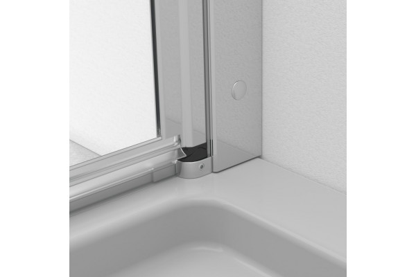 Душевая дверь в нишу Radaway EOS DWS 137990-01-01L 100 L распашная, стекло прозрачное