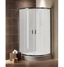 Душевой уголок Radaway Premium Plus A 90x190 стекло фабрик четверть круга, двери раздвижные