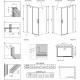 Душевой уголок Radaway Idea Black KDJ 100x75 R прямоугольный, двери раздвижные